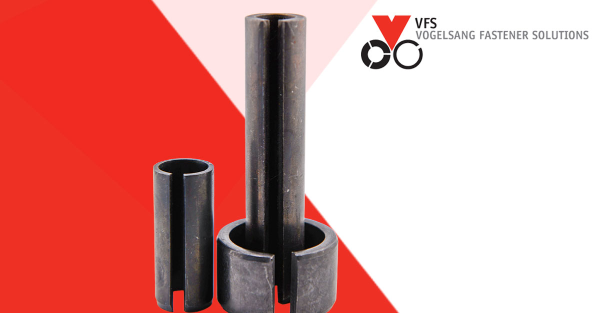 slotted asme pins for distributors